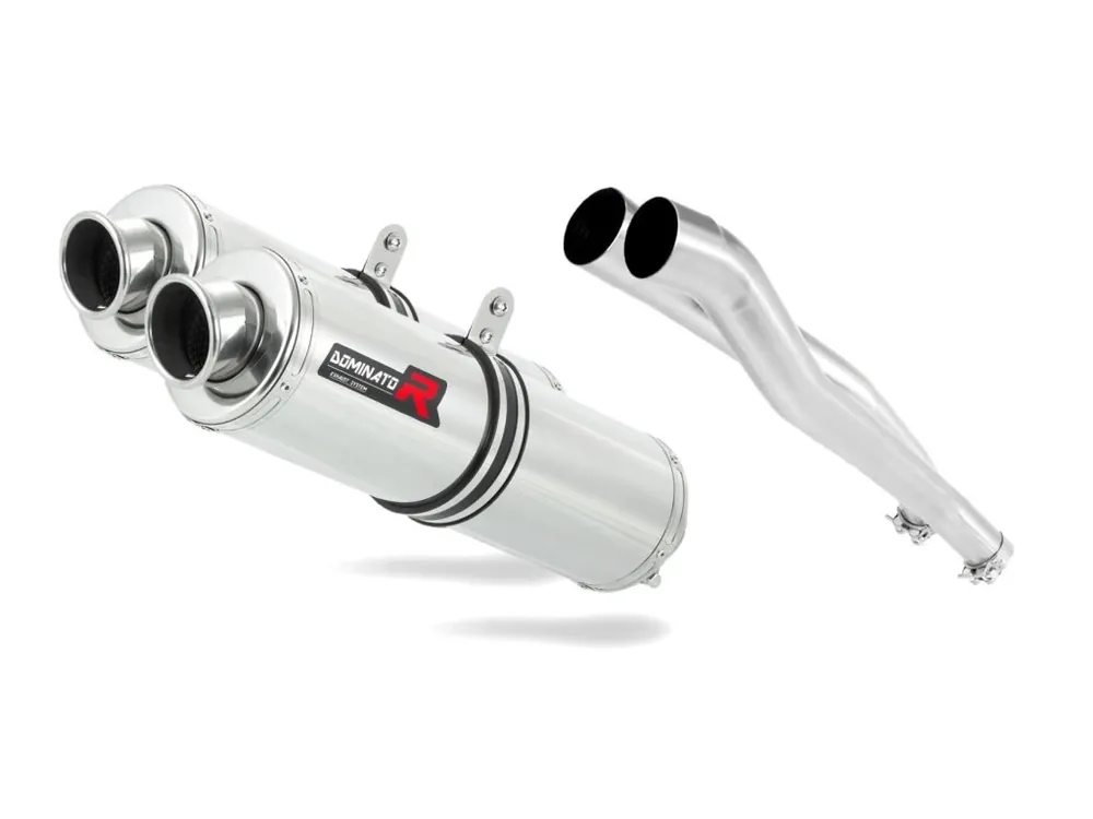 Laděný výfuk Dominator Kawasaki ZZR 1400 2006 - 2011 výfuk ST tlumič + dB killer medium Víkendová Akce