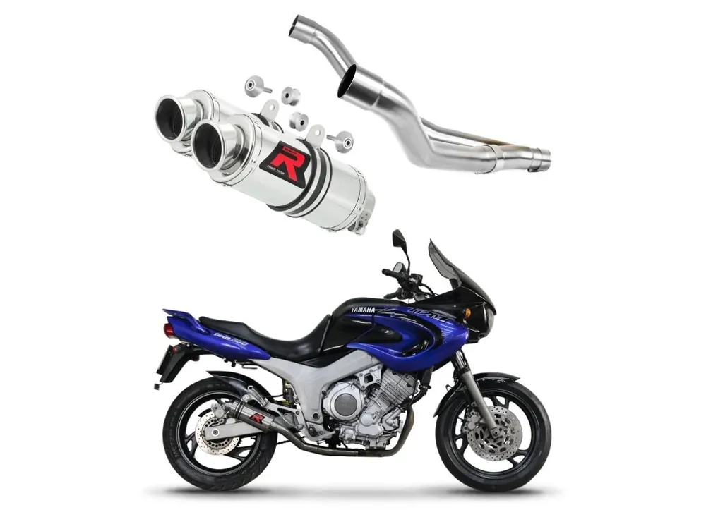 Laděný výfuk Dominator Yamaha TDM 850 1996 - 2001 tlumič výfuku GP1 + dB killer medium Akční Nabídka