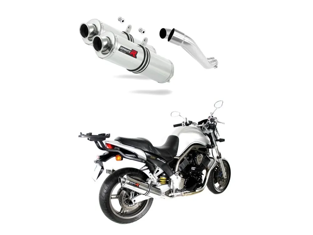 Laděný výfuk Dominator Yamaha BT 1100 BULLDOG 2001 - 2007 výfuk ST tlumič + dB killer medium Akční Nabídka