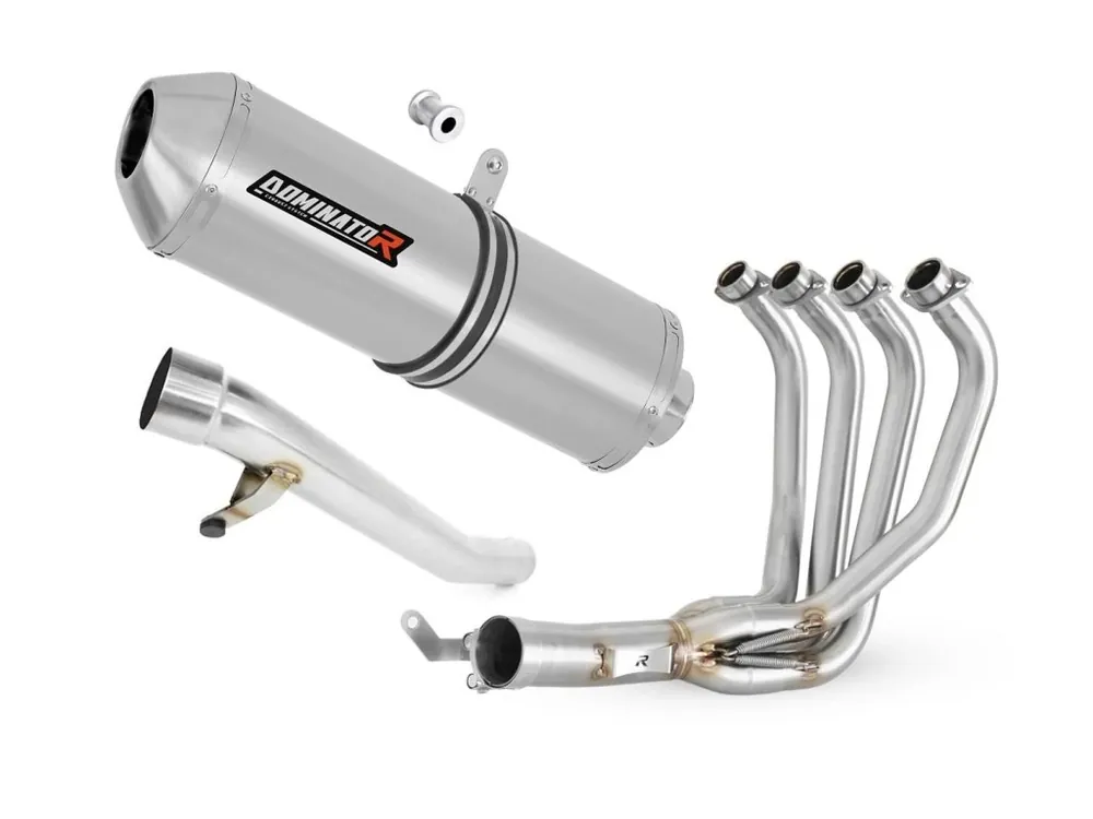 Laděný výfuk Dominator Suzuki GSF 650 BANDIT N / S 2005 - 2006 Kompletní systém Sběrač výfuku OVR + tlumič výfuku dB killer Akční Cena