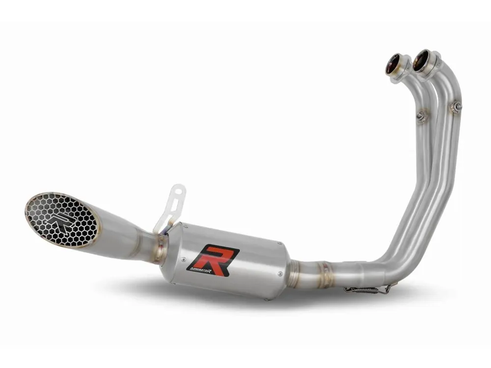 Akce Laděný výfuk Dominator Aprilia Tuono 660 2021 - 2024 Kompletní systém Výfukové potrubí GP3 tlumič výfuku