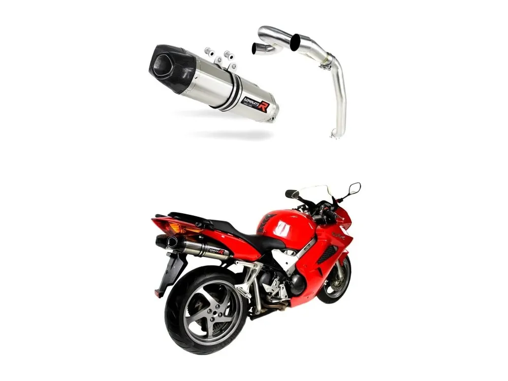 Oblíbený Laděný výfuk Dominator VFR 800 V-TEC výfuk HP1 tlumič výfuku 2002 - 2013 + dB killer medium