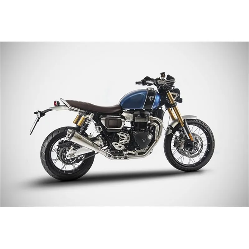 Zard SS E4 FULL KIT AND CARBON END CAP TRIUMPH SCRAMBLER 1200 19 - 20 Cenový Hit