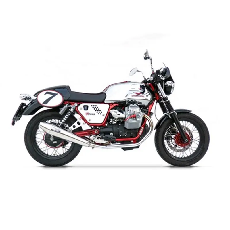 Expresní Doručení Zard CONICAL-SS E3 SLIP-ONS MOTO GUZZI V7 CAFE RACER 09 - 12