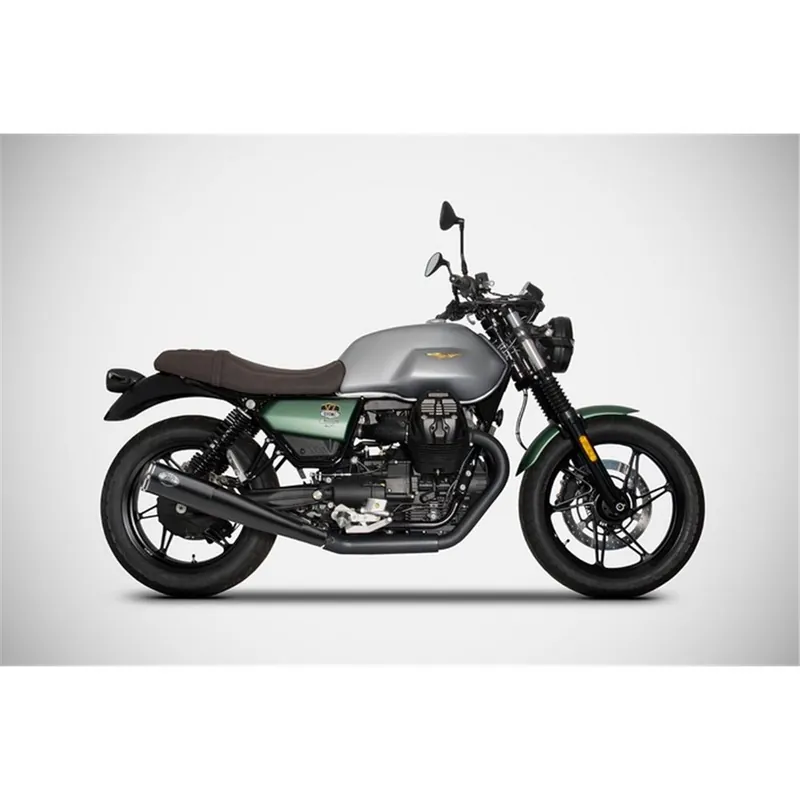 Zard BLACK SS E5 SLIP-ONS MOTO GUZZI V7 850 21 - 23 Cenově Výhodný