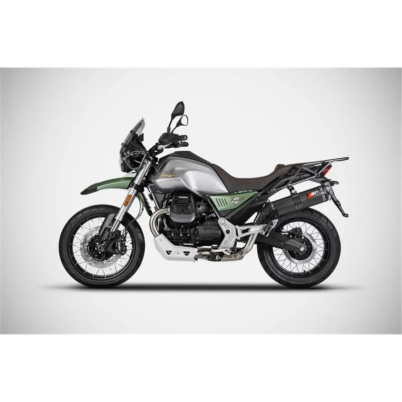Zard BLACK TITANIUM RACING SLIP-ON MOTO GUZZI V85 TT 19 - 23 Odeslání Ihned