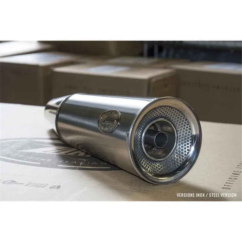 Ověřený Zard BIG-SS RACING SLIP-ONS MOTO GUZZI V9 BOBBER / ROAMER 16 - 19