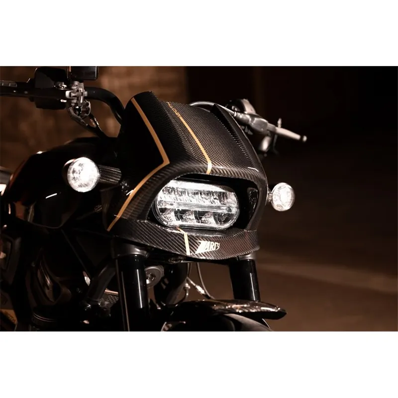 Zard 120TH L.E._ CARBON HEADLIGHT HARLEY DAVIDSON SPORTSTER S 1250 21 - 23 Víkendová Akce