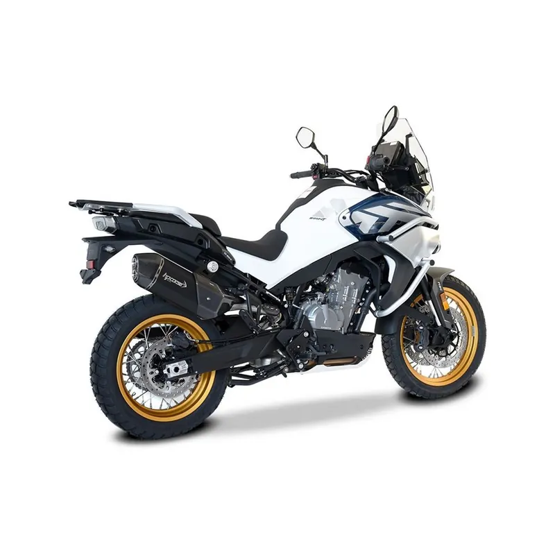 Moto výfuk HP Corse SPS Caron Short Black CFMOTO 800MT Sport/Touring 2022 - 2024 Akce