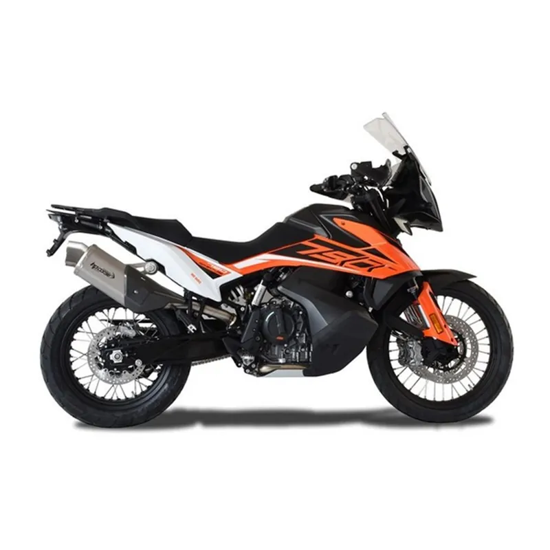 Akční Nabídka Moto výfuk HP Corse 4-TRACK R SHORT TITANIUM KTM 790 ADVENTURE / R 2019 - 2021