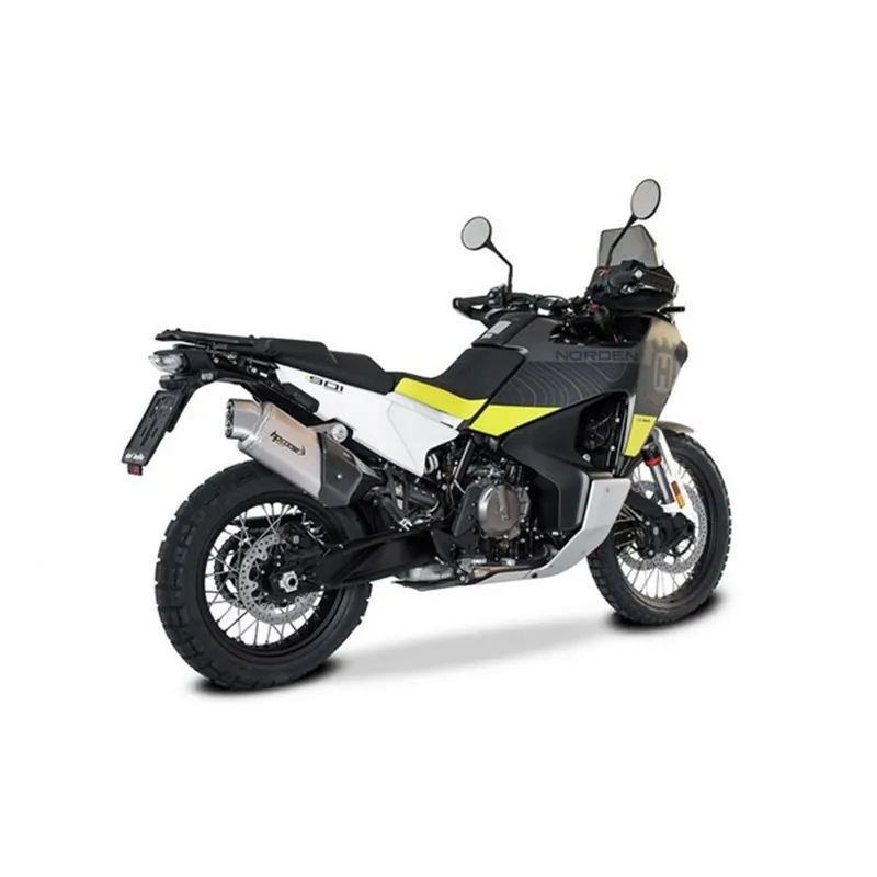 Moto výfuk HP Corse 4-TRACK R SHORT SATIN Husqvarna NORDEN 901 2022 - 2024 Odeslání Ihned