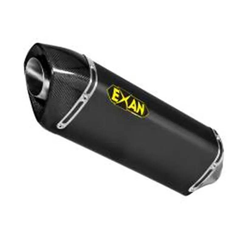 Cenově Výhodný Moto výfuk EXAN YAMAHA T MAX 530 17 - 18 FULL SYSTEM 2-1+X-BLACK OVAL BLACK STAINLESS STEEL