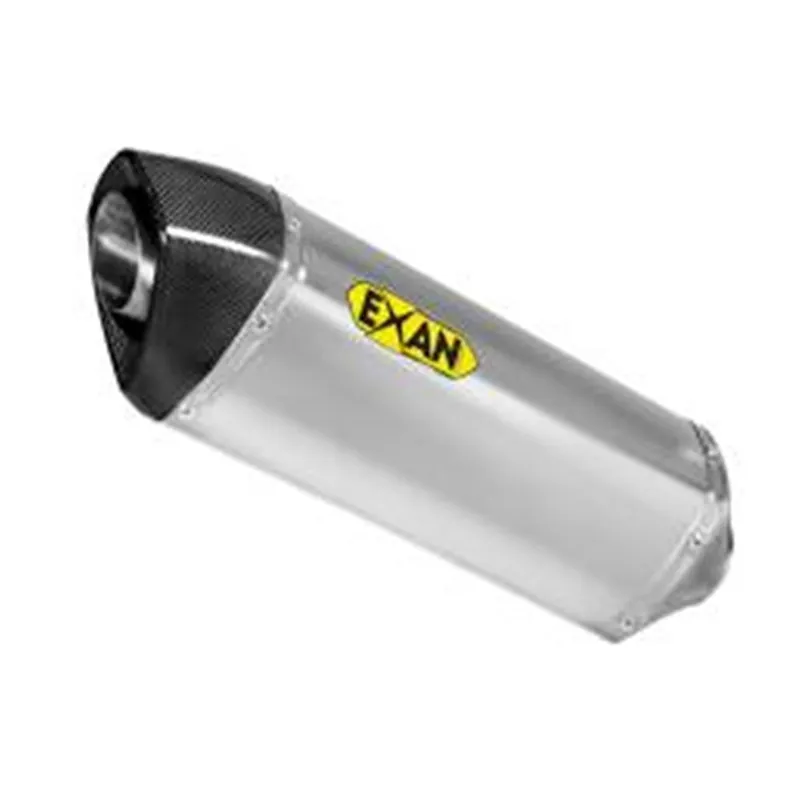 Moto výfuk EXAN YAMAHA T MAX 500 08 - 12 FULL SYSTEM 2-1+X-BLACK OVAL TITANIUM Originální