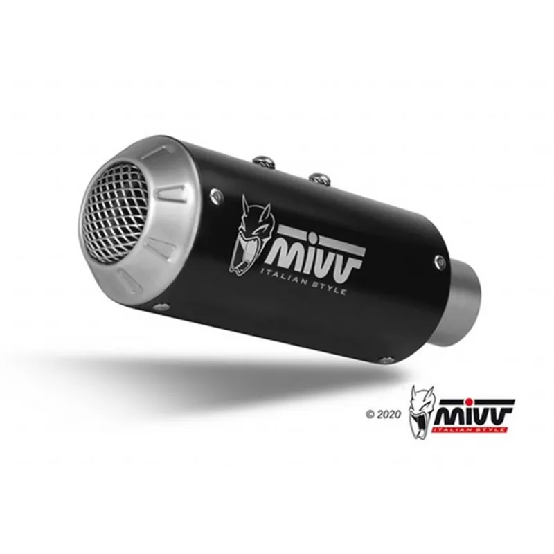 Super Cena Moto výfuk MIVV MK3 BLACK KAWASAKI Z400 2019 - 2023