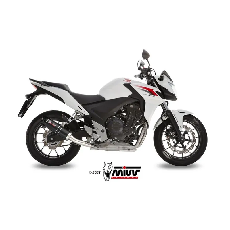 Moto výfuk MIVV GP-C BLACK with carbon cap HONDA CB 500 F / X 2013 - 2015 Super Cena