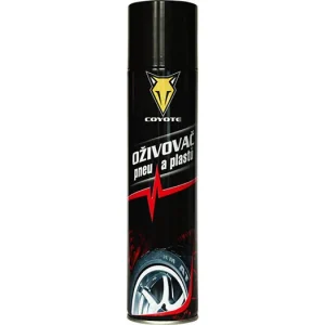 oživovač pneu a plastů COYOTE Profi spray 400 ml Speciální Cena