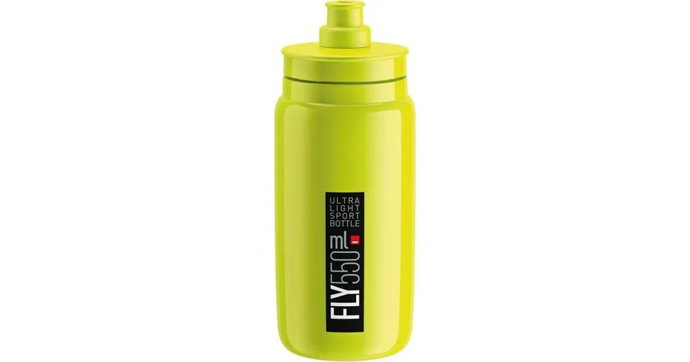 Láhev na pití Elite Fly 550ml, žlutá fluo/cerná Hit Sezóny