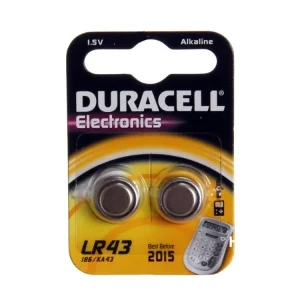 Jen Po Omezenou Doba Baterie knoflíková 12 GA/LR43 Alkalika Duracell blistr 2 ks