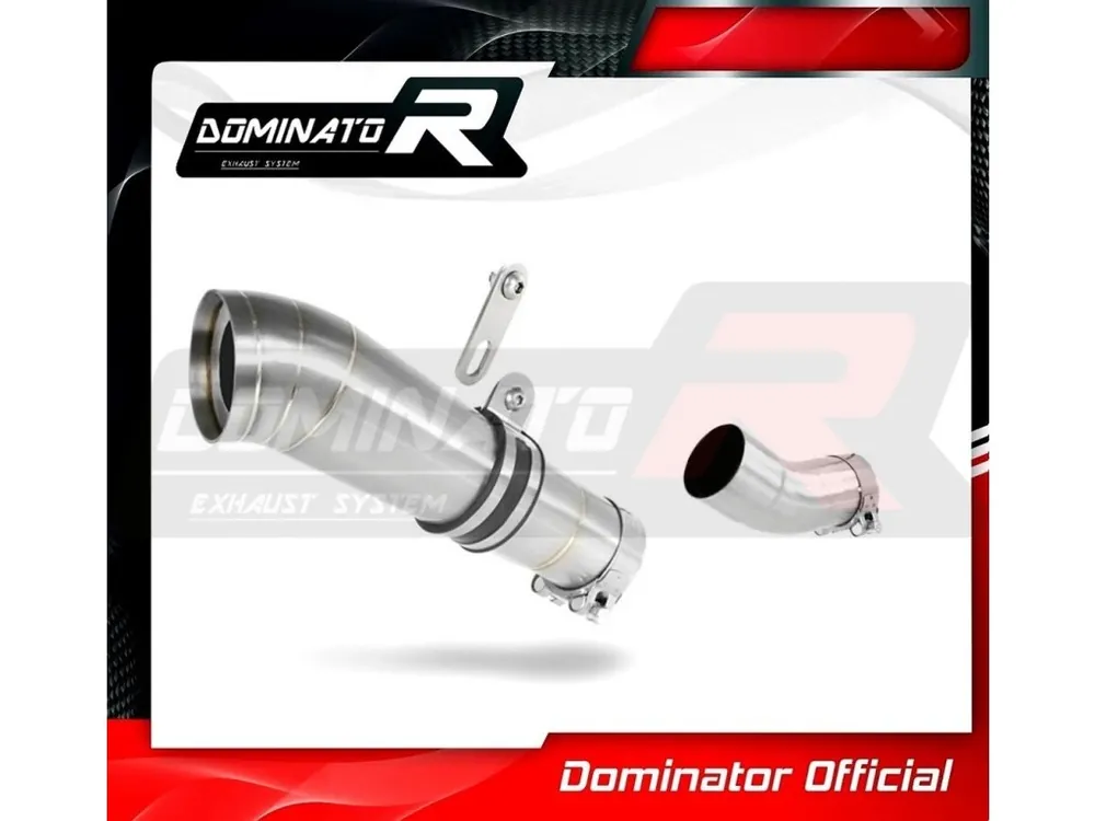 Laděný výfuk DOMINATOR APRILIA RSV 4 RF/RR 15-16 KONICKÁ KONCOVKA GP 2 pod stupačku Sezónní Sleva