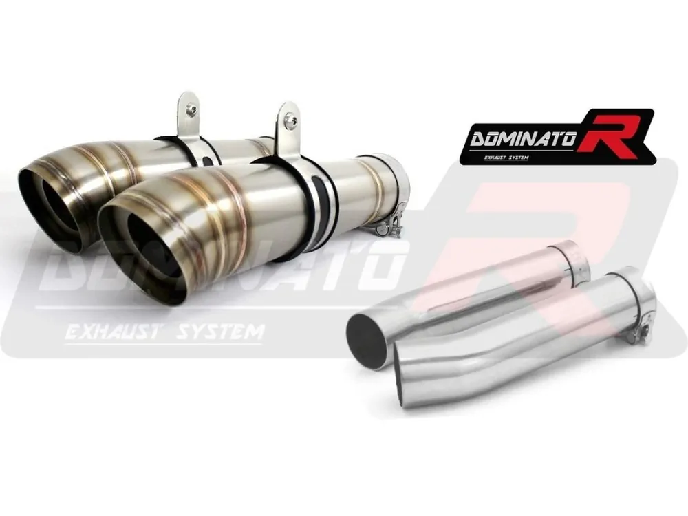 Cenová Bomba Laděný výfuk DOMINATOR APRILIA Tuono 1000`06-10 KONICKÉ KONCOVKY GP 2