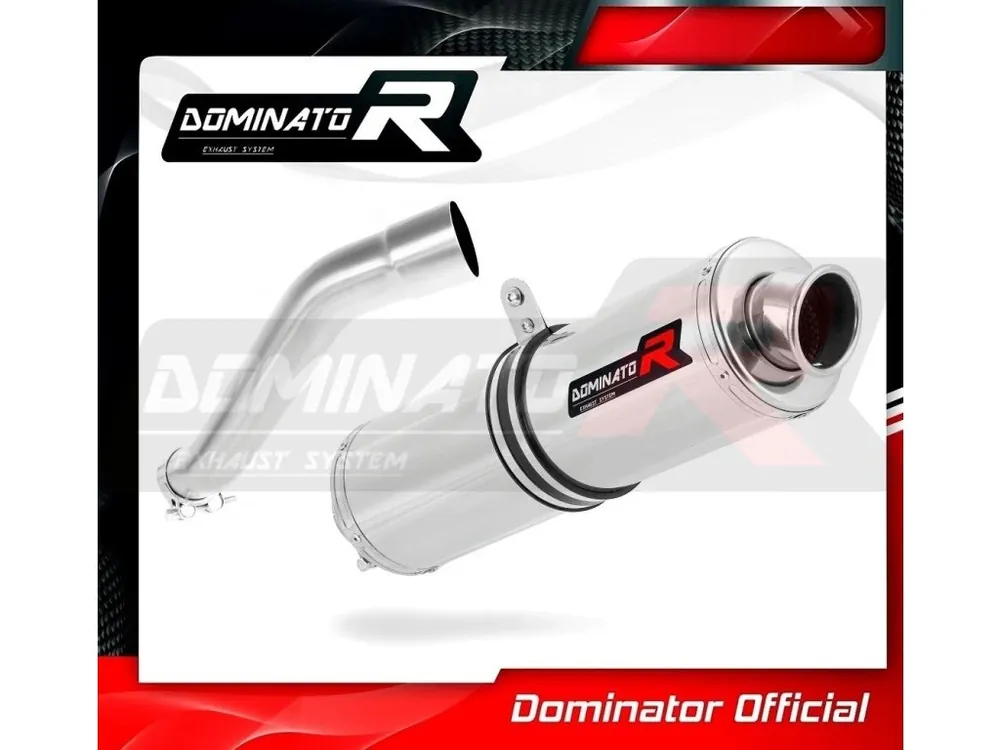 Laděný výfuk DOMINATOR BMW F650 CS 04 KULATÁ KONCOVKA STANDART Časově Omezené