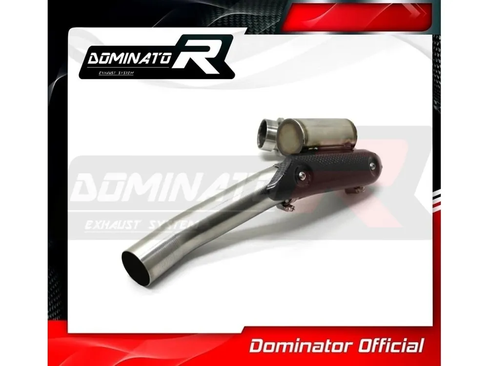 Značkový Laděný výfuk DOMINATOR Honda CRF450R 04-08 KOLENO VÝFUKU S POWER BOMB