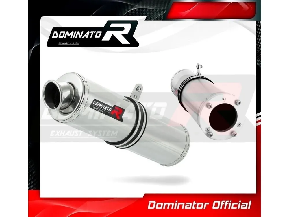 Laděný výfuk DOMINATOR Kawasaki ZX12R 00-05 KULATÁ KONCOVKA STANDART Výhodná Nabídka