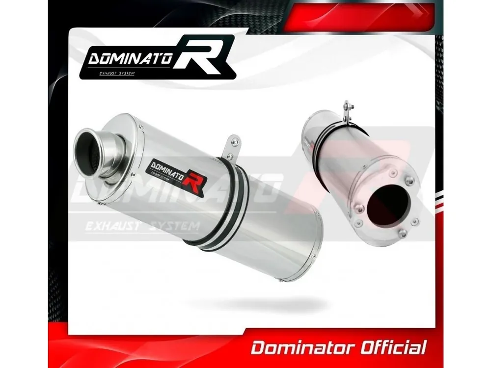 Ověřený Laděný výfuk DOMINATOR Kawasaki ZX9R 94-03 OVÁLNÁ KONCOVKA