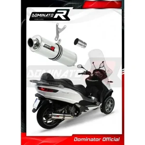 Laděný výfuk DOMINATOR PIAGGIO MP3 / LT 500 08-20 KULATÁ KONCOVKA STANDART Hit Sezóny