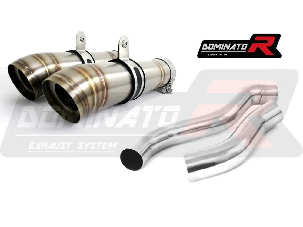 Laděný výfuk DOMINATOR SUZUKI GSXR 1000 K9-K11 09-11 KONICKÉ KONCOVKY GP 2 Nízká Cena