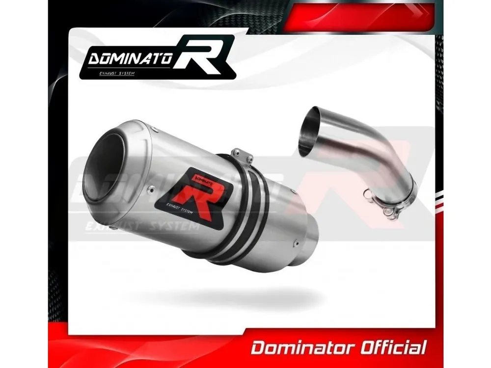 Laděný výfuk DOMINATOR SUZUKI GSXR 600 / 750 11-19 KULATÁ KONCOVKA GP Akční Cena