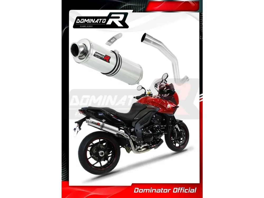 Laděný výfuk DOMINATOR TRIUMPH TIGER SPORT 1050 13-15 KULATÁ KONCOVKA STANDART Cenová Bomba