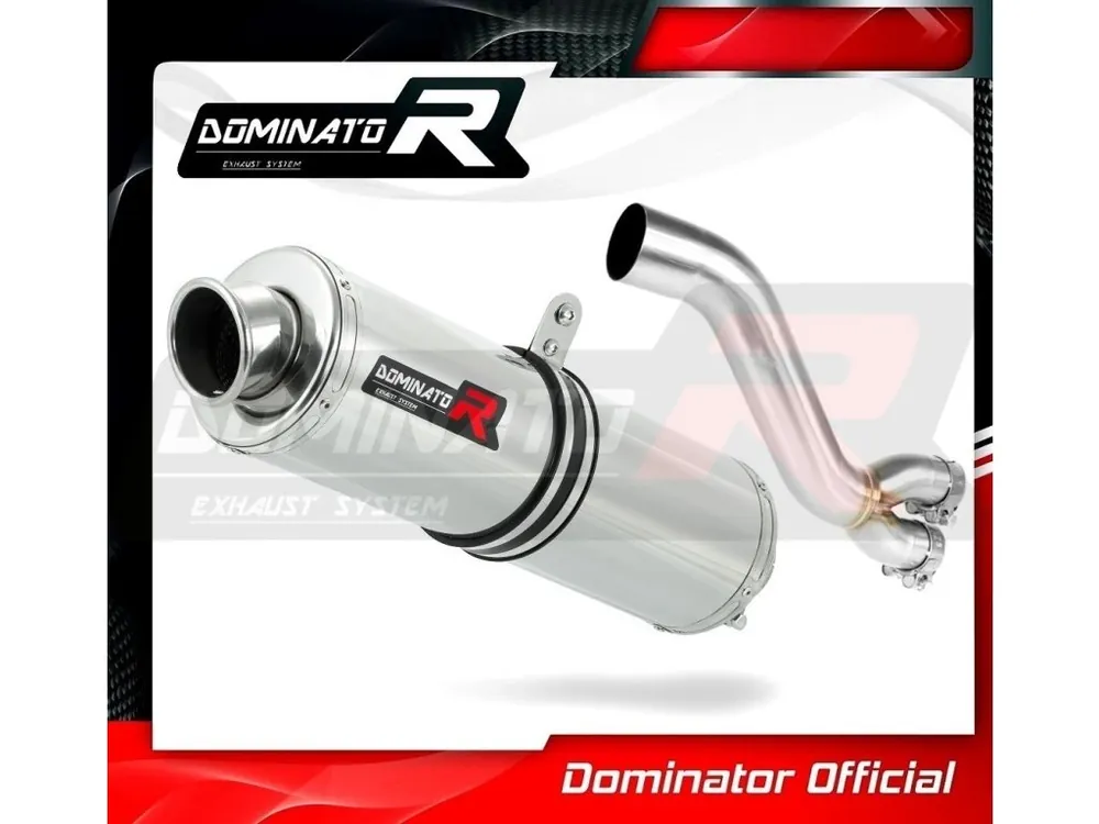 Omezená Nabídka Laděný výfuk DOMINATOR YAMAHA XTZ750 TENERE KULATÁ KONCOVKA STANDART