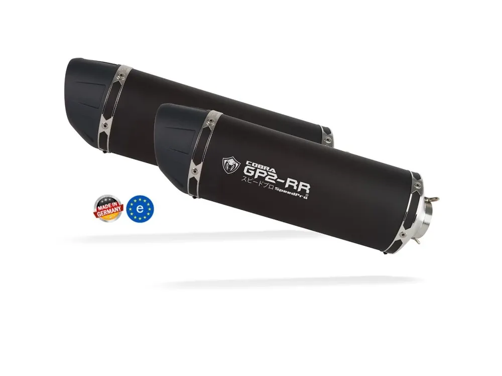 Výhodná Nabídka Laděný výfuk SPEEDPRO COBRA GP2-RR Slip-on Black Series Ducati MONSTER 750-800-900-1000