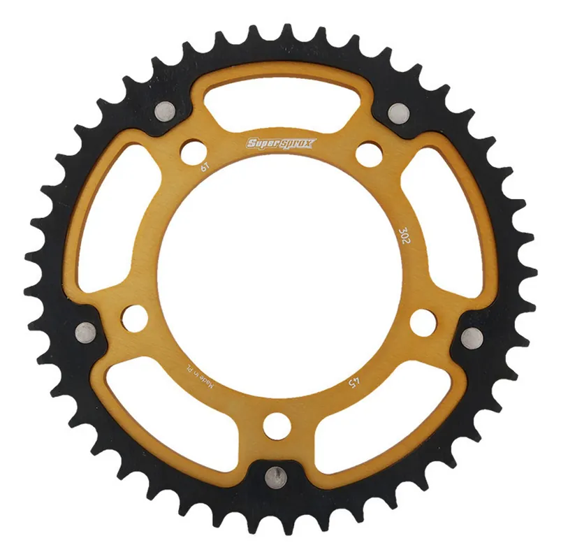 Řetězová rozeta SUPERSPROX STEALTH RST-302 45-GLD zlatá 45 zubů, 530 Nízká Cena