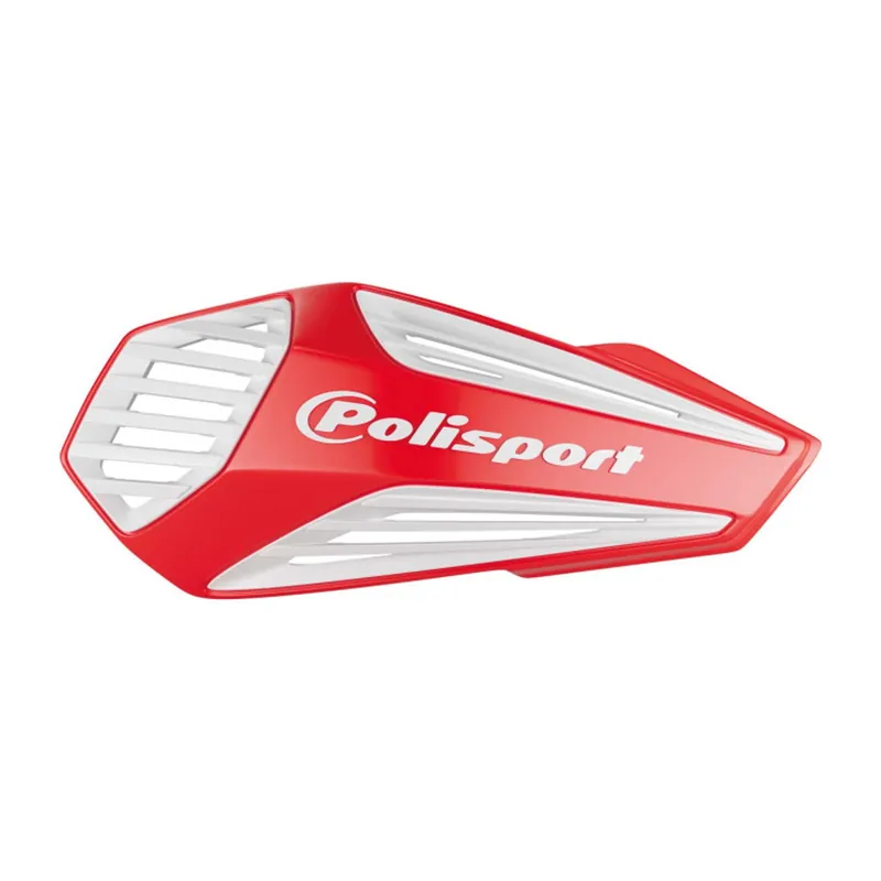 Chrániče páček POLISPORT MX AIR 8308400010 s univerzální montážní sadou na řidítka Red CR04 / White Vrácení Zdarma
