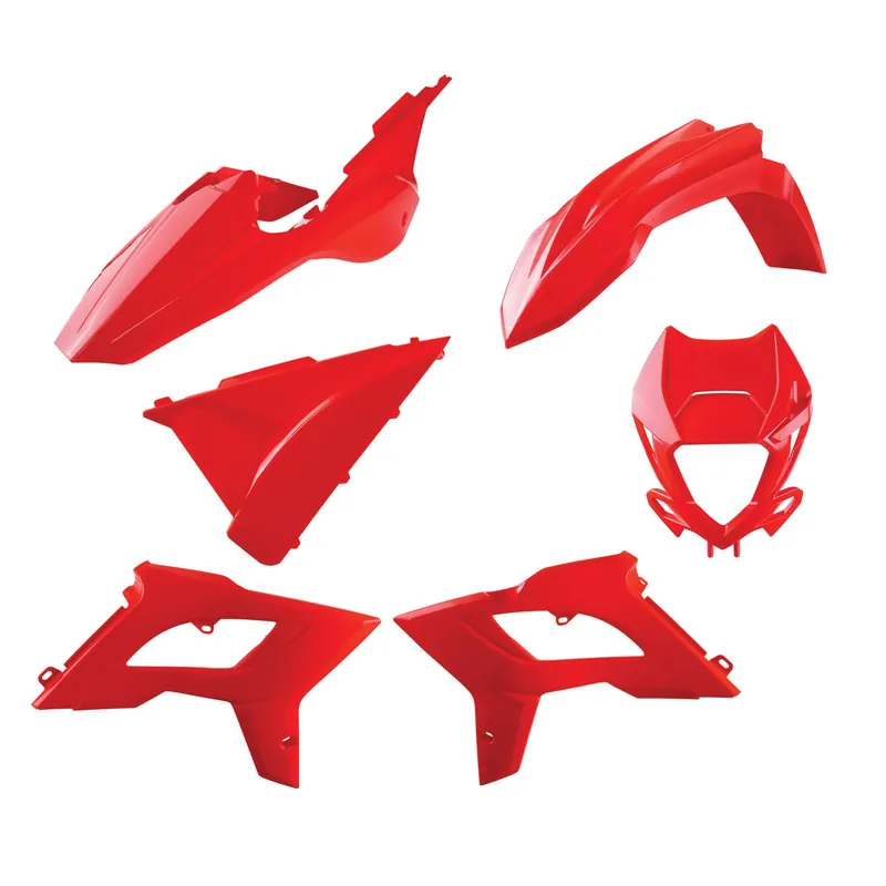 Sada plastů POLISPORT 91075 restyling Beta Red Horká Nabídka