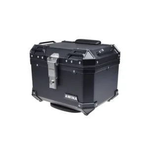 Motokufr černý 35L 40x36x33cm (plast) vč. držáku Autentický