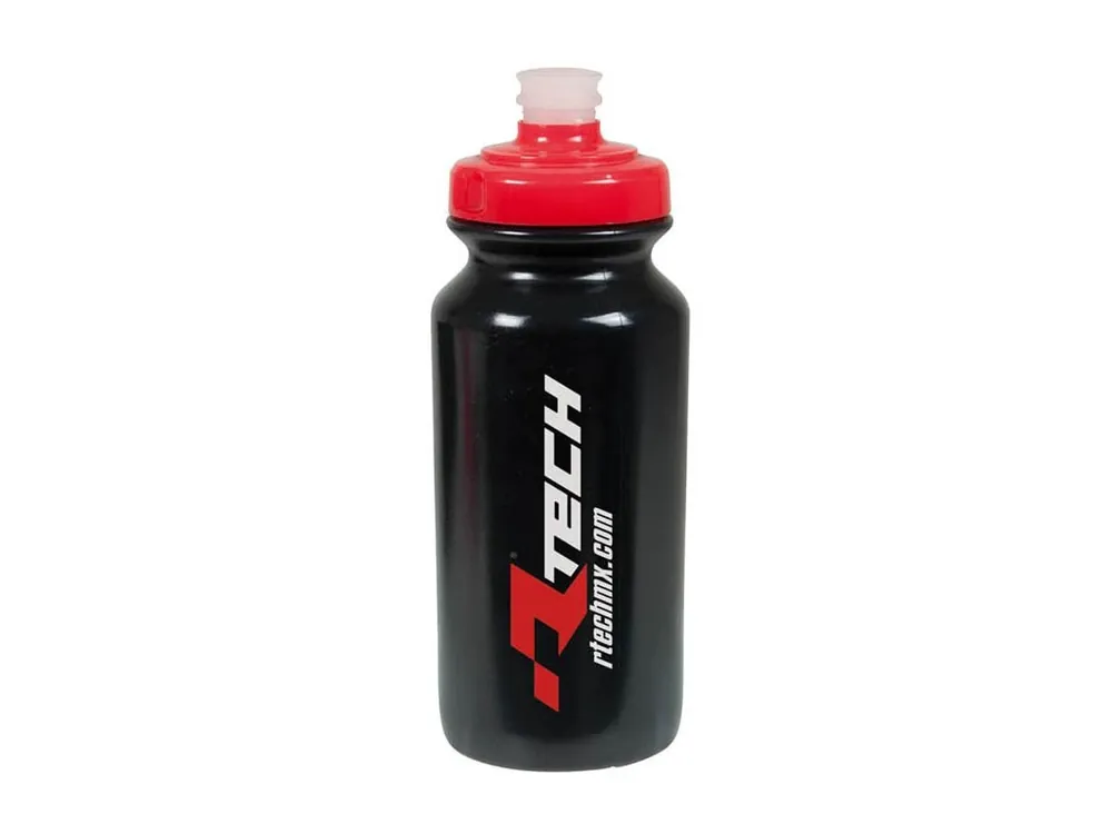 RTECH WATER BOTTLE BLACK-RED Víkendová Akce